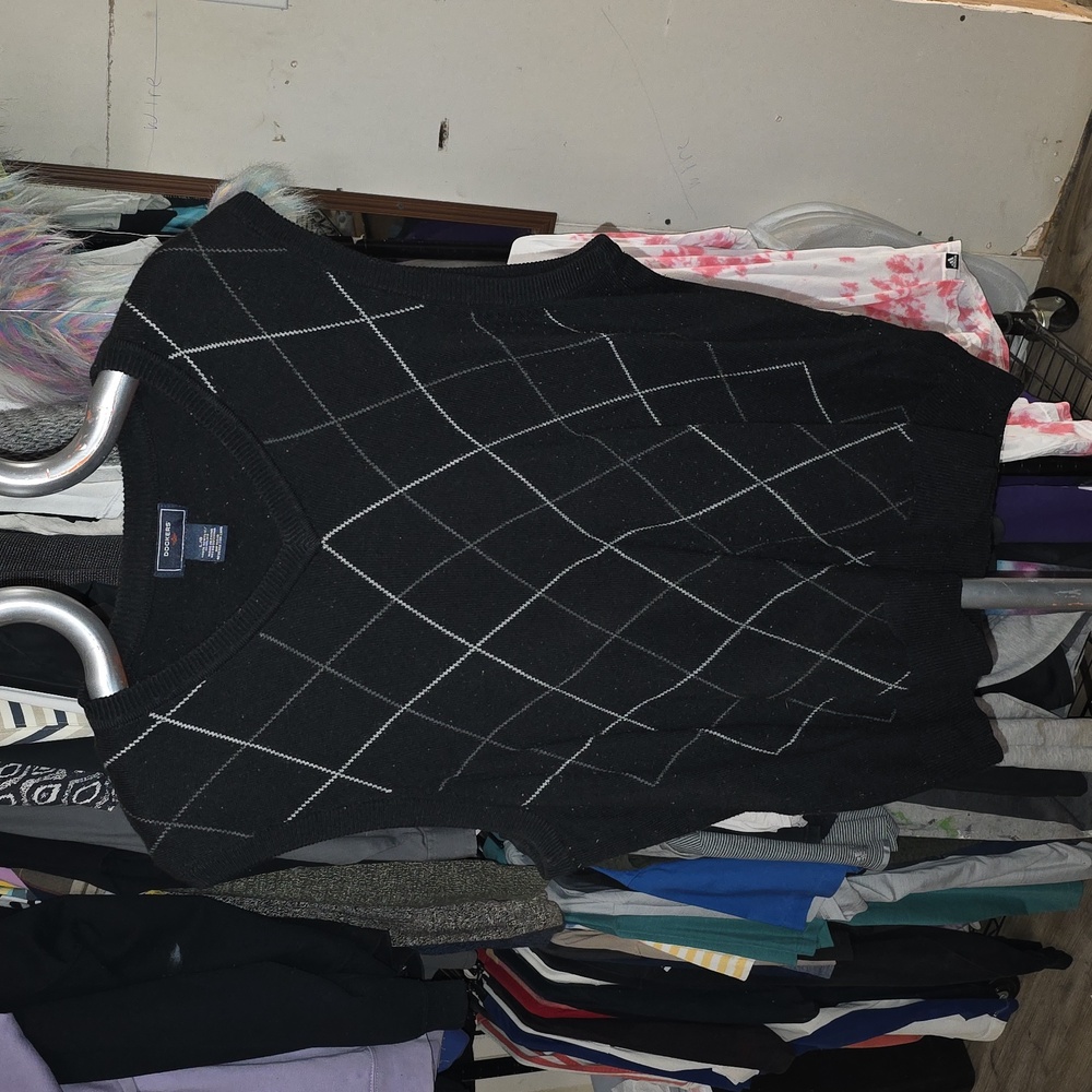 Large mens sweatervest